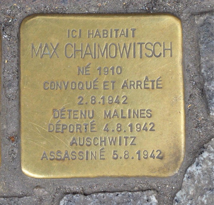 Stolperstein Blaesstraat 145 #3