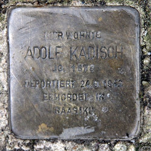 Stolpersteine Björnsonstraße 3 #1
