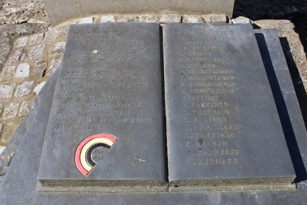 Remembrance Stone Executed Civilians Linsmeau