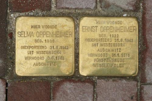 Stolpersteine Spoorlaan 8 #1