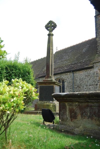 Oorlogsmonument West Hoathly #1