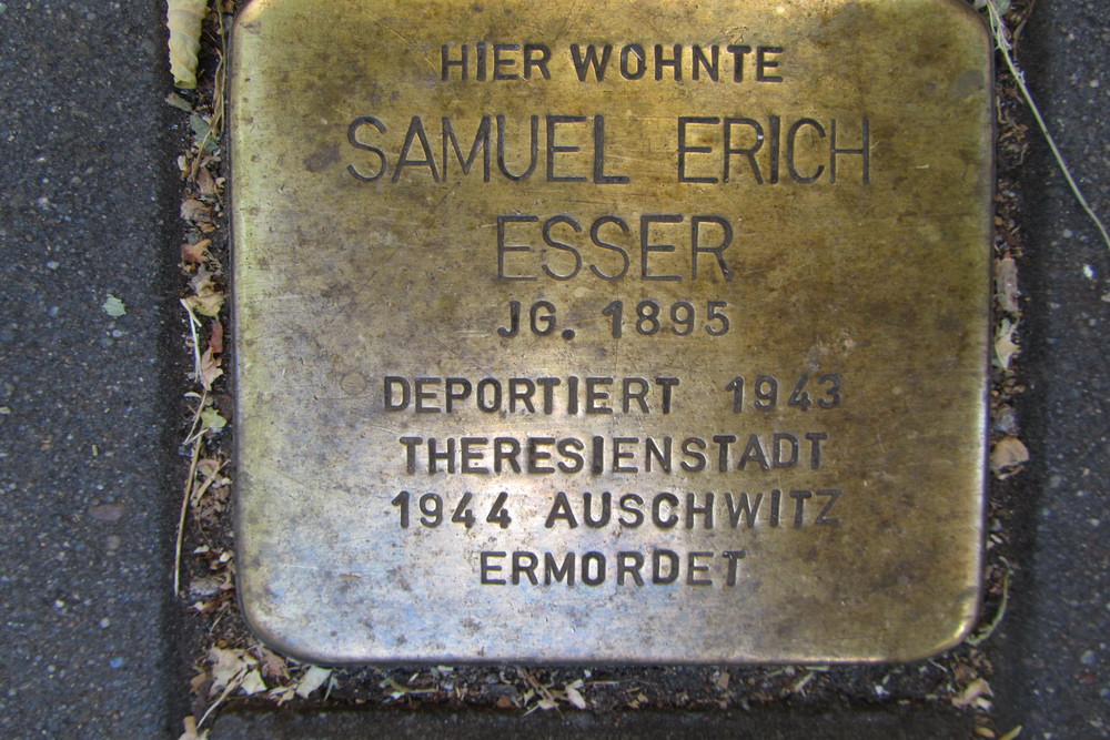 Stolpersteine Ltticher Strae 12 #1