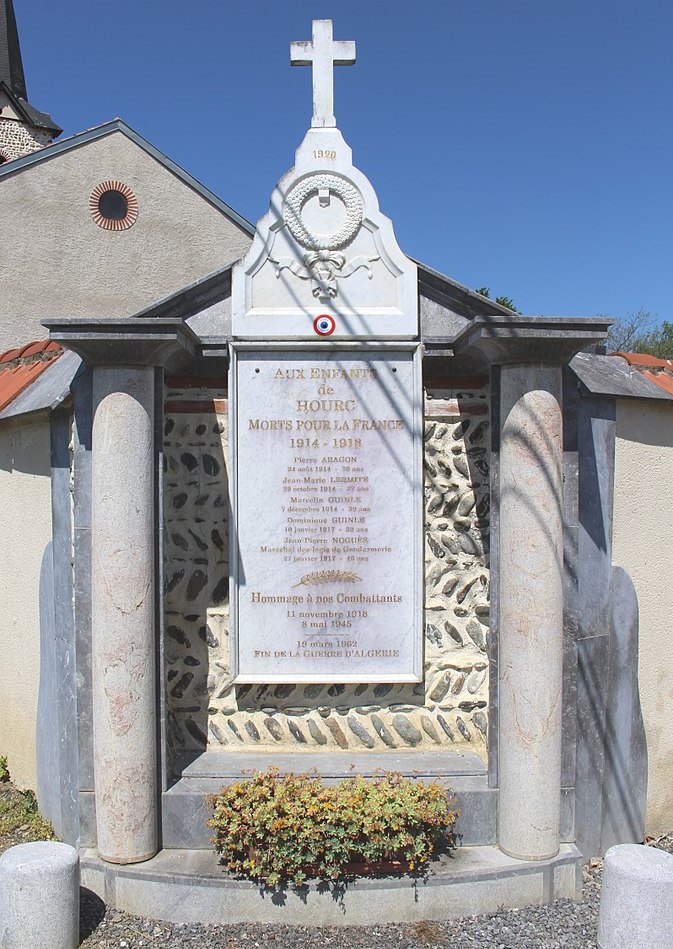 Oorlogsmonument Hourc