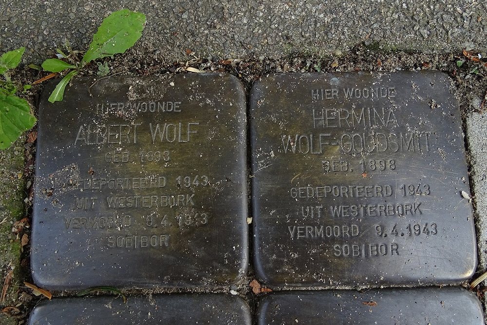 Stolpersteine Godsweerderstraat 20 #2