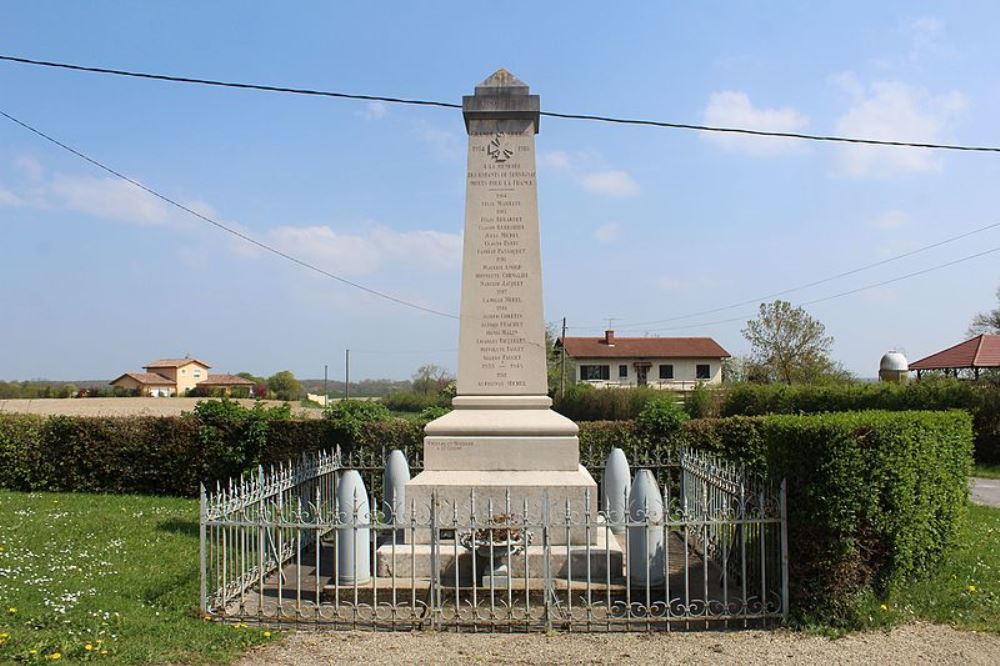 Oorlogsmonument Servignat