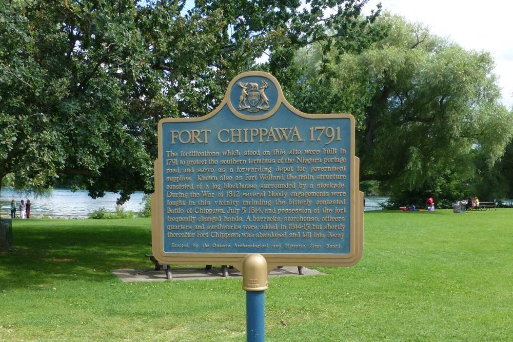 Informatiebord Fort Chippawa #1