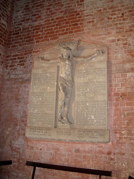 Monument Eerste Wereldoorlog St. Marien-Kirche