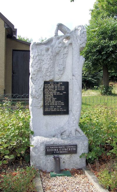 Oorlogsmonument Frymburk