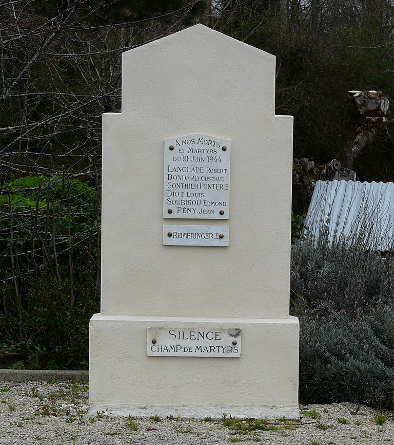 Monument Executie 21 Juni 1944