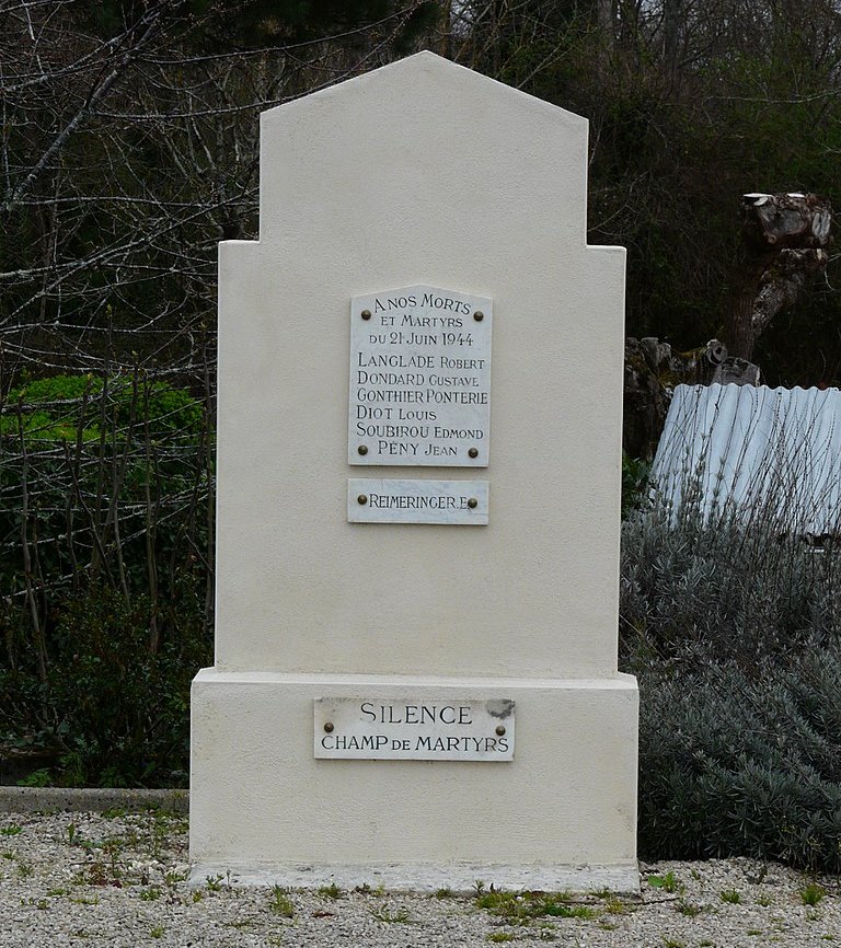 Monument Executie 21 Juni 1944 #1