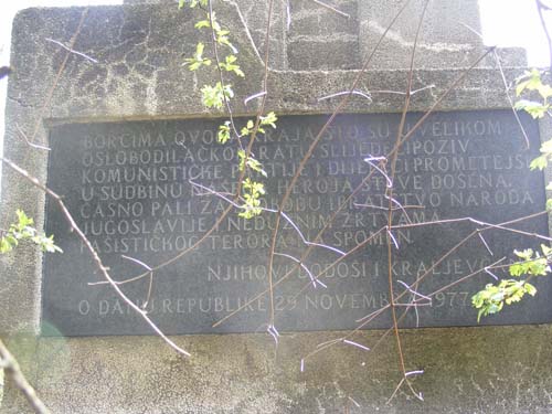 Oorlogsmonument Kraljevcani #3