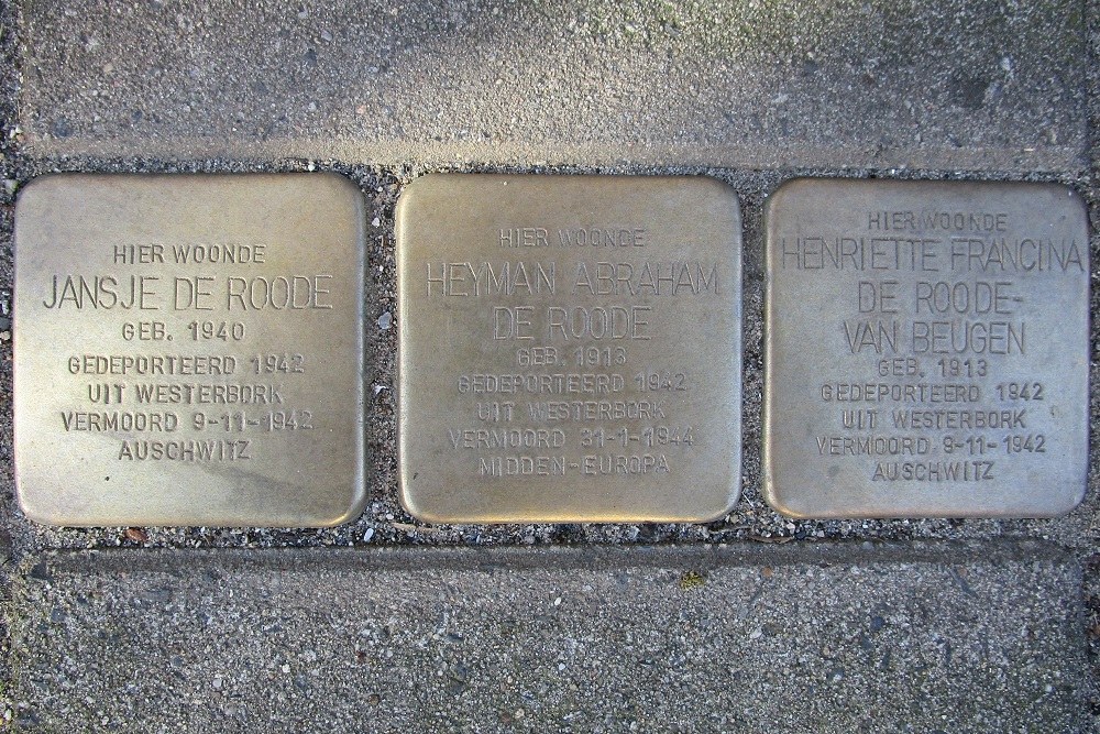 Stolpersteine Celebesstraat 3 #1