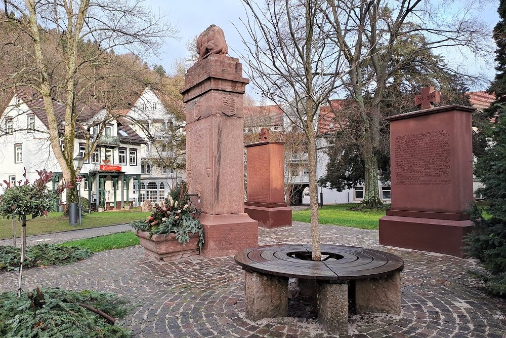 Oorlogsmonument Bad Herrenalb