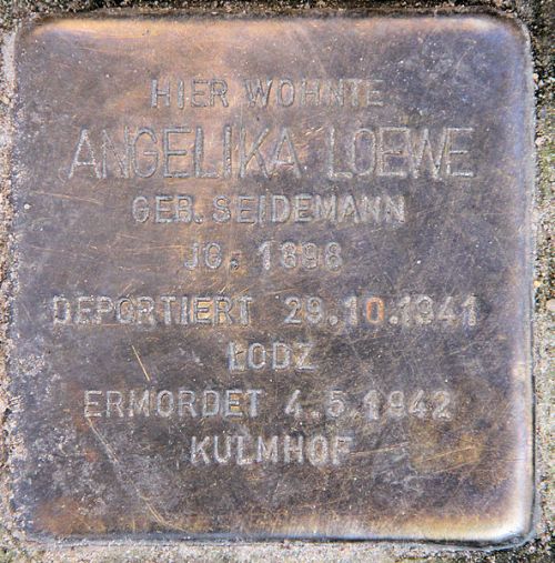 Stolpersteine Schillerstrae 14