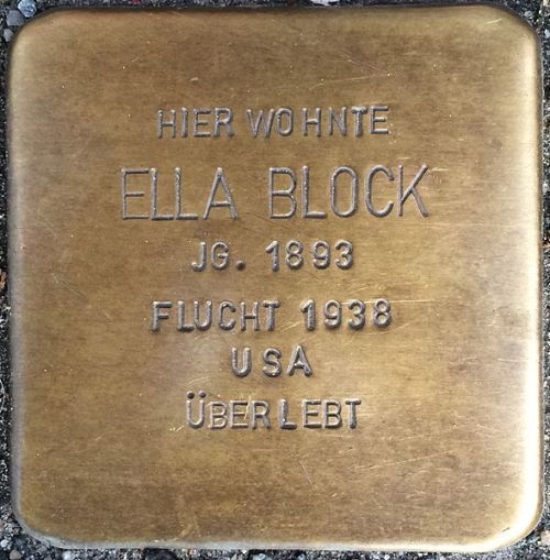 Stolpersteine Friedrich-Ebert-Strae 83