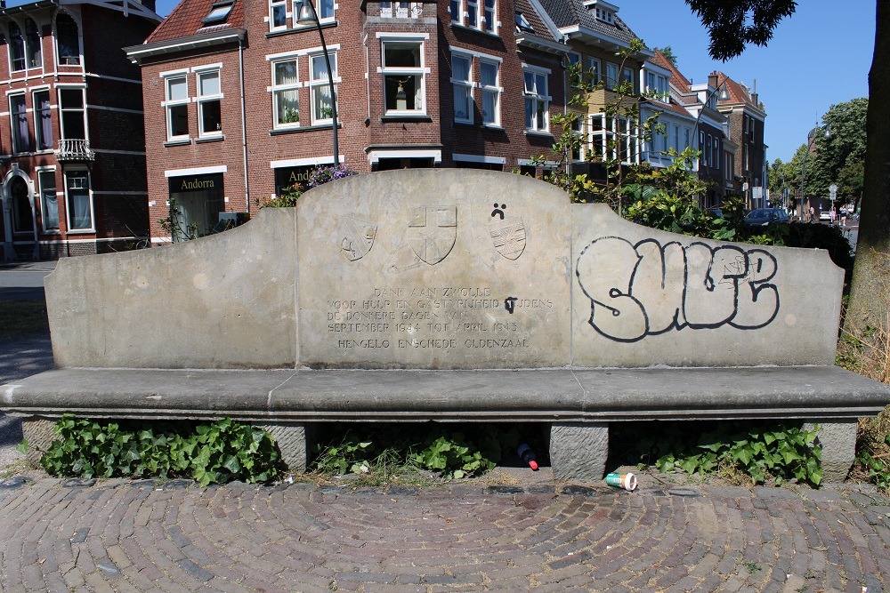 Memorial Bench Zwolle #1