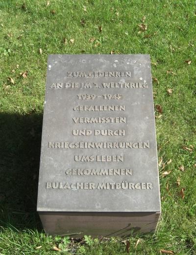 Oorlogsmonument Bulach