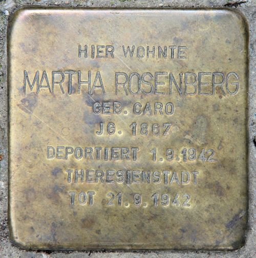 Stumbling Stones Limonenstraße 11 #3