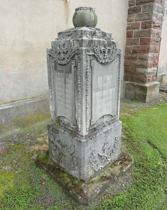 Monument Eerste Wereldoorlog Réchicourt-le-Château