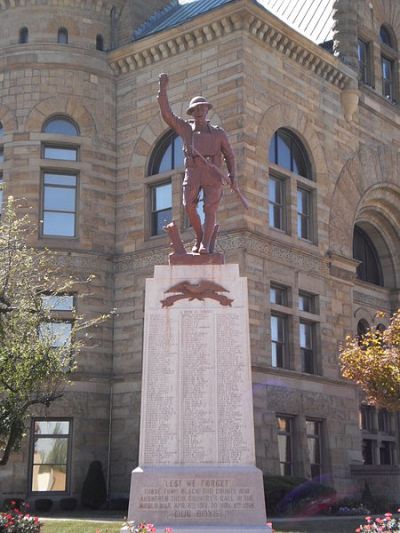 World War I Memorial Hartford City