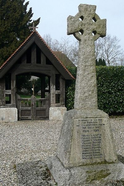 Oorlogsmonument Padworth #1