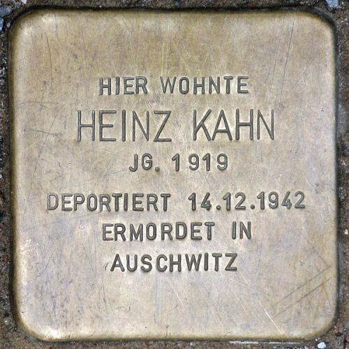 Stolperstein Lange Strae 27