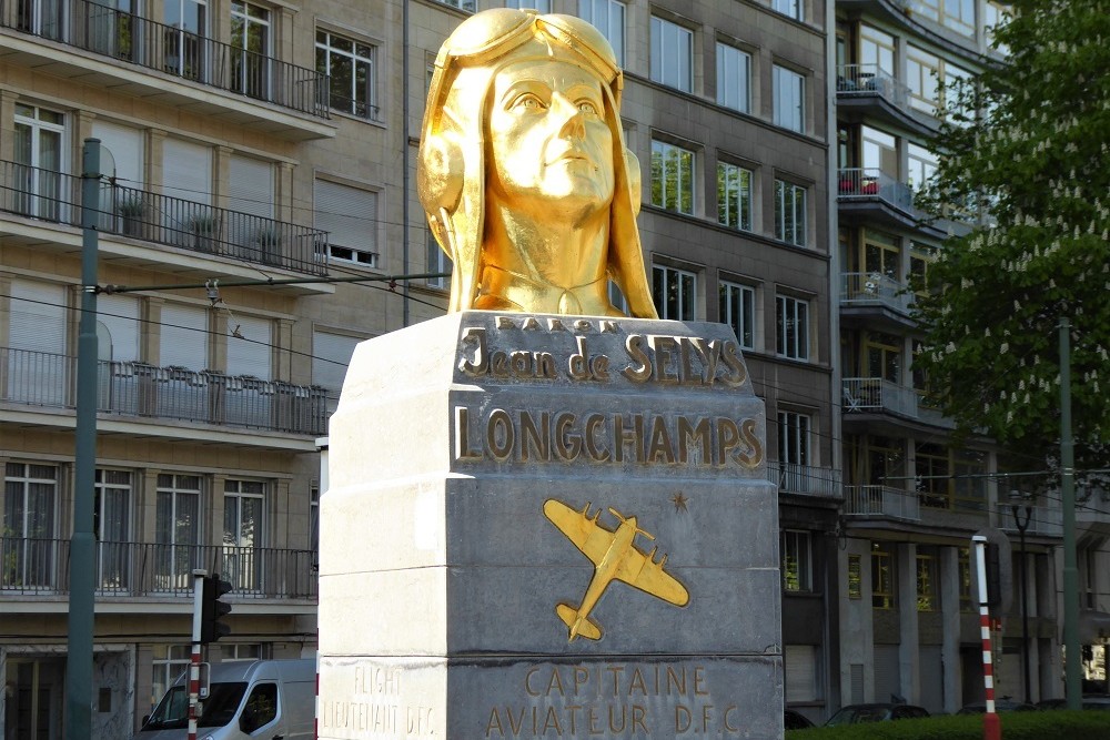 Monument Jean de Selys Longchamps Brussel #2