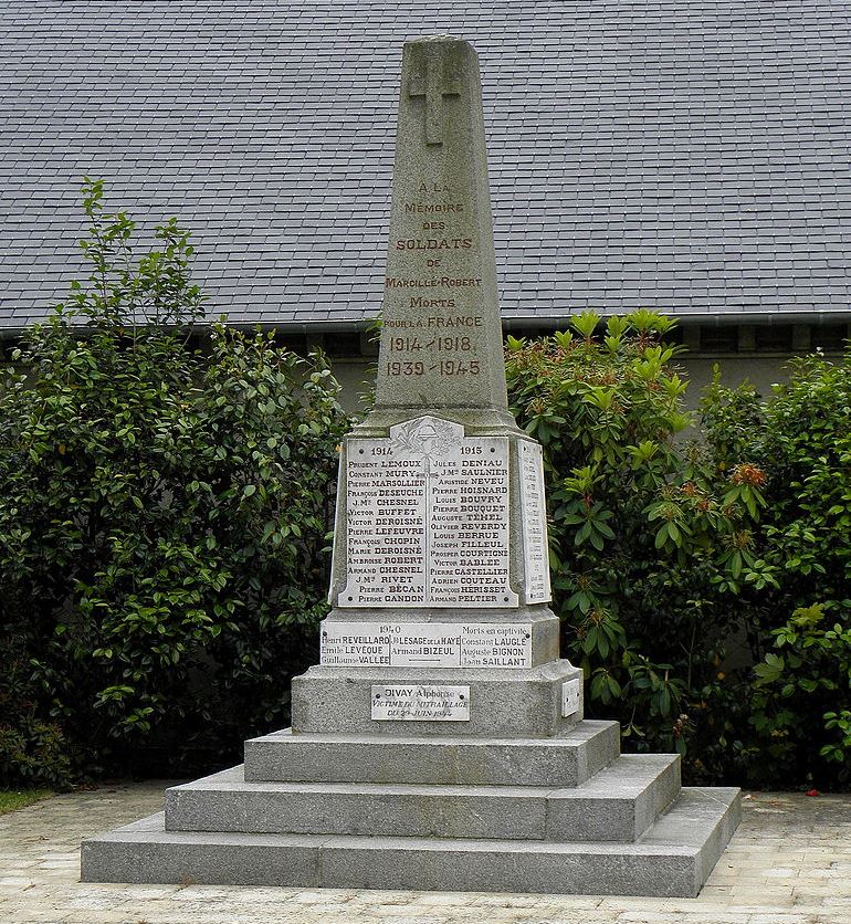 Oorlogsmonument Marcillé-Robert #1