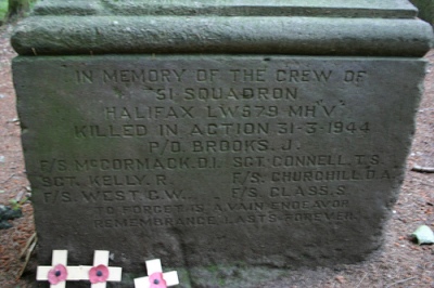 Memorial Crashed Halifax Bomber #2