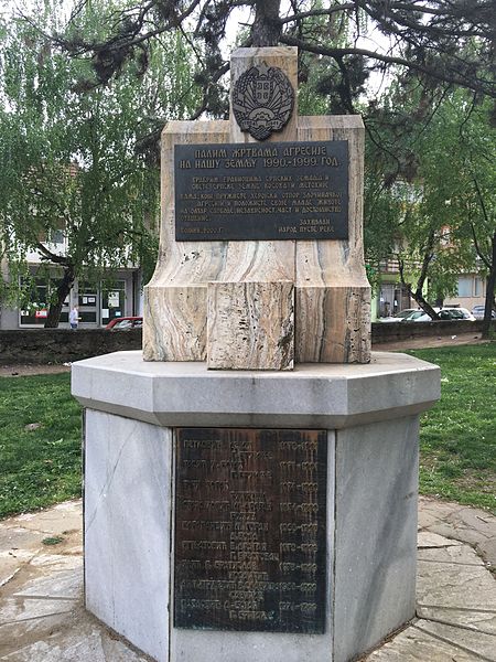 Monument Joegoslavische Oorlogen Bojnik #1