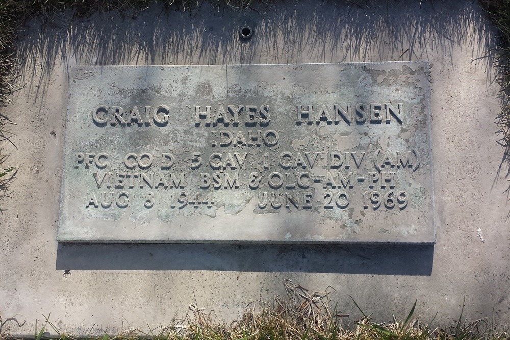 American War Grave Fairview Cemetery