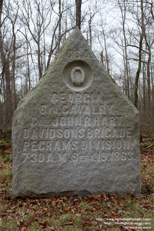 6th Georgia Cavalry Monument #1