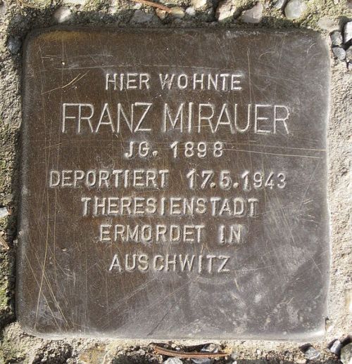 Stolpersteine Janitzkystraße 37 #2