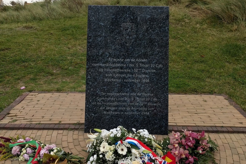 Memorial for Allied Commandos Domburg #4