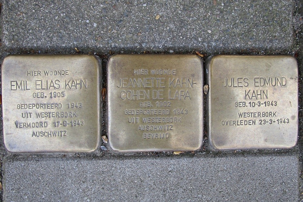 Stolpersteine Amstelkade 64