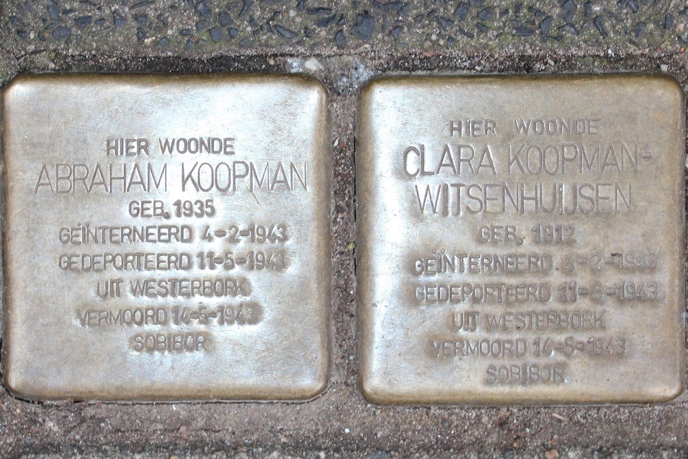 Stolpersteine Plantage Kerklaan 2 #2