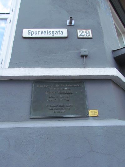 Memorial Einar Hærland Uranienborg #2