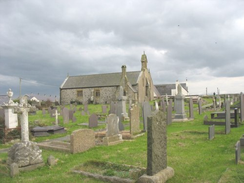 Commonwealth War Graves St. Beuno Churchyard #1