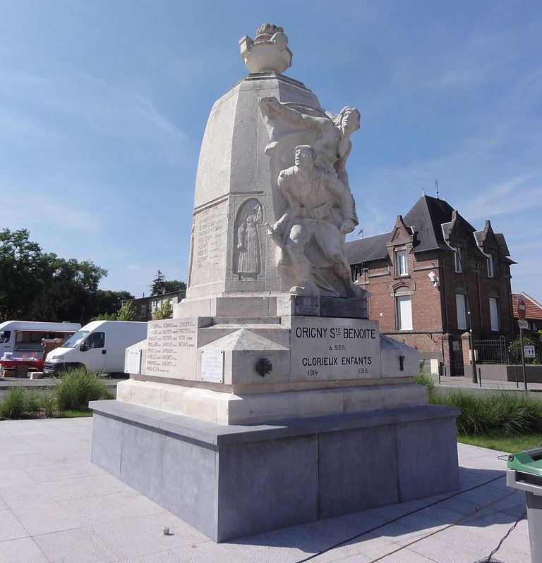 Oorlogsmonument Origny-Sainte-Benoite #1