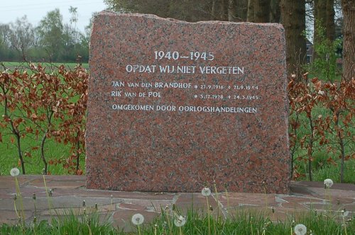 Stone of remembrance Overberg #5