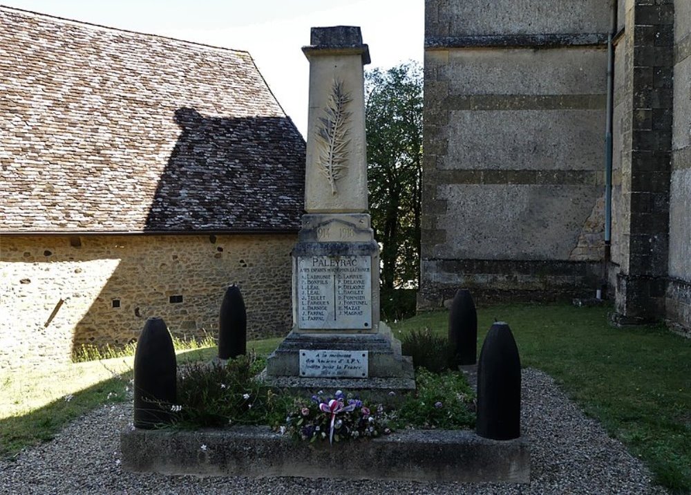 Oorlogsmonument Paleyrac #1