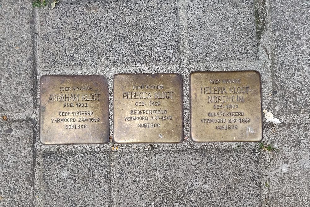 Stolpersteine Tweede Boerhaavestraat 40/ll #1