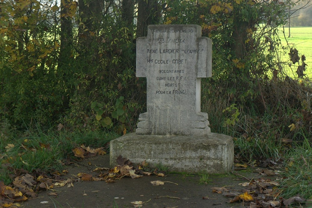 Monument Ccile Gobet en Ren Lardier #1