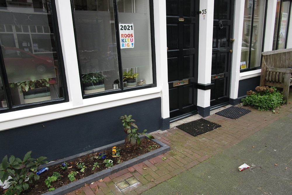 Stolpersteine Zandstraat 35 #2