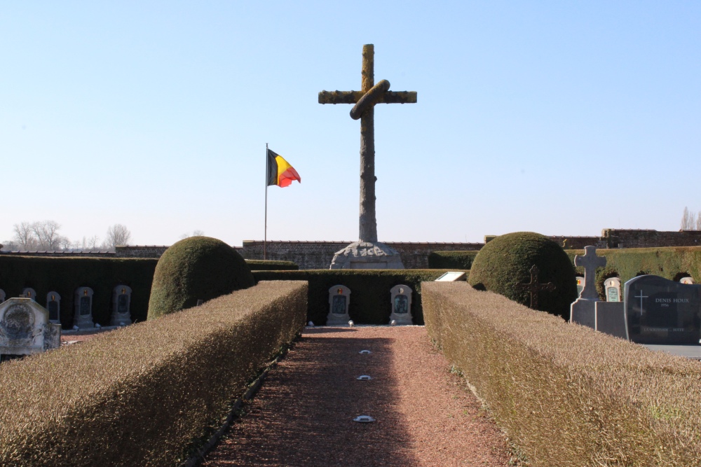 Offerkruis Begraafplaats Masnuy-Saint-Pierre	 #1