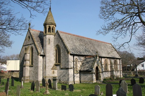 Oorlogsgraven van het Gemenebest St. Cynbryd Churchyard