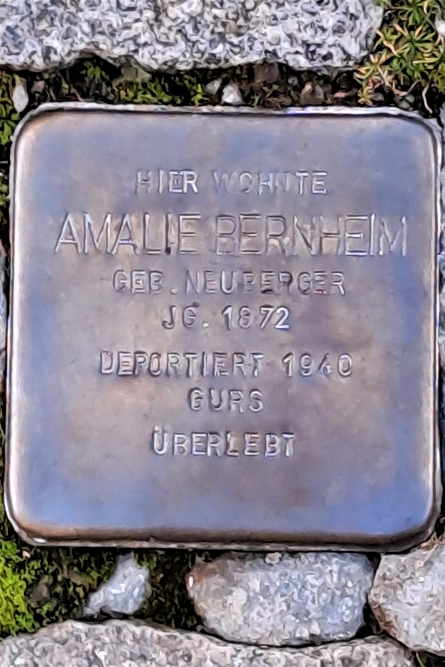 Stolperstein Priestergasse 13 #2