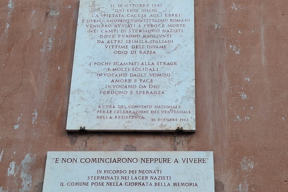 Memorial to the Museo della Shoah Roma #2