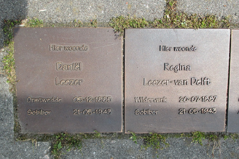 Memorial Stones Boven Westerdiep 263 #2