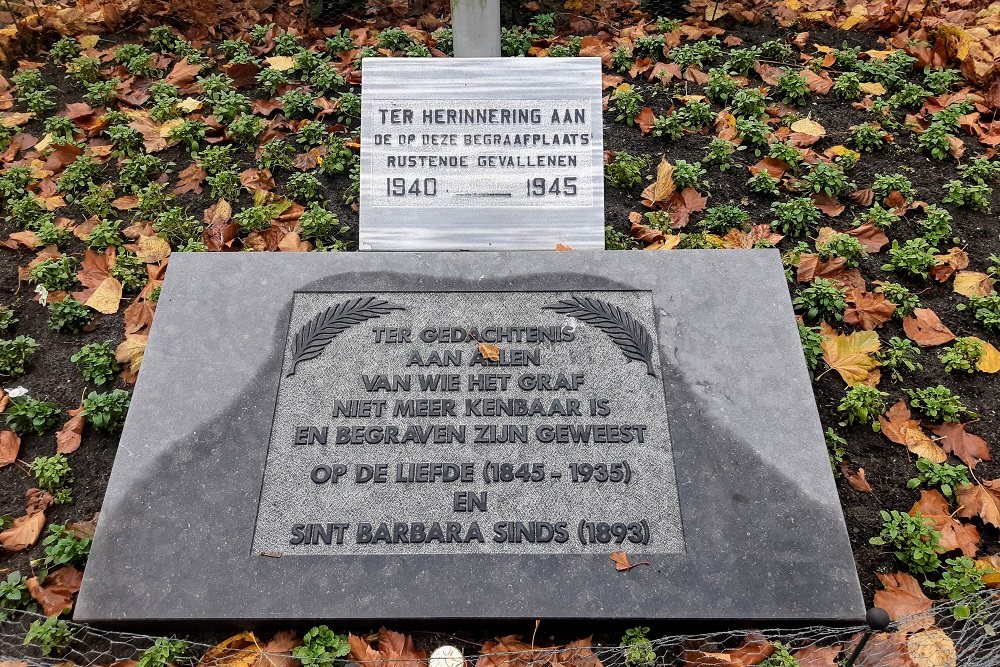 Dutch War Graves Roman Catholic Cemetery St. Barbara Amsterdam